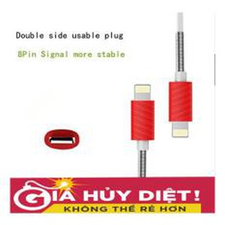 GENAI Bộ sạc dây cáp kim loại - Chống sét cho iPhone 6s / 6s Plus / 6/6 Plus / 5s / 5c / 5 / iPad Air 2