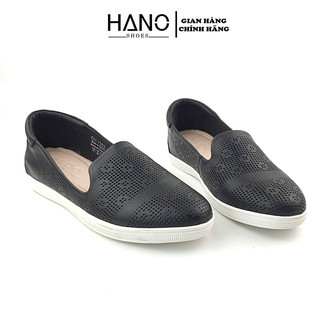 Giày bệt Nữ Slipon độn đế 3cm/3p Da thật êm chân chuẩn VNXK