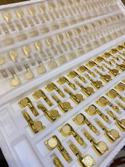 KHOÁ ĐÀN GUITAR ACOUSTIC CAO CẤP LIGHTNING - KHÓA MẠ NIKEN CHỐNG RỈ