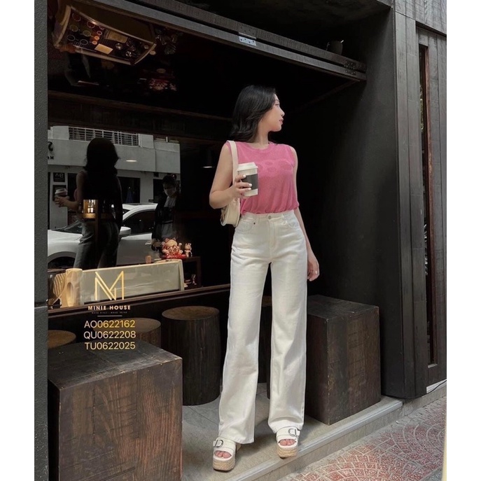 QUẦN XUÔNG JEANS CẠP CAO TÔN DÁNG MS17881