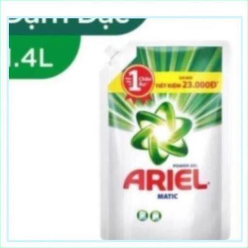 Hàng hot - combo Ariel Matic nước giặt Túi 1.4Kg