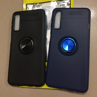 Ốp lưng galaxy a7 2018/ a750 auto focus kiêm nhẫn iring