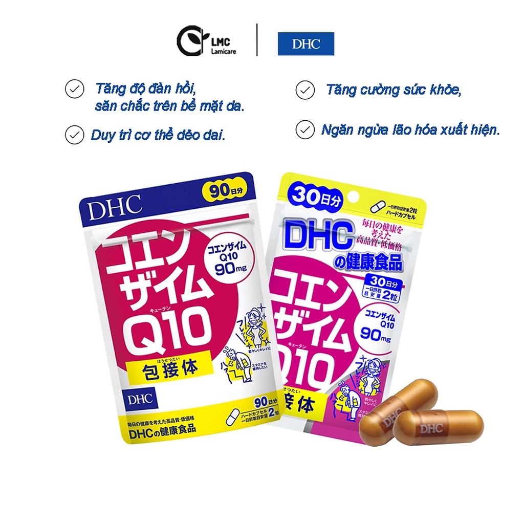 Viên uống Chống lão hóa trẻ da DHC COENZYME Q10