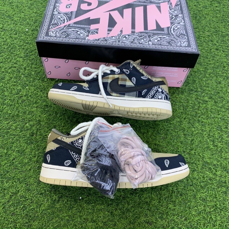 giày jordan SB Dunk low cactus jack 1:1 chuẩn ( full box + freeship )