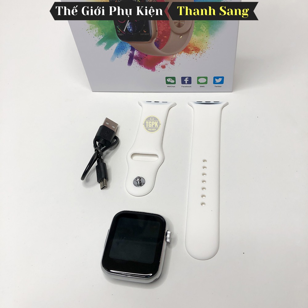 Đồng hồ Thông minh C500 Plus Bluetooth 3.0 | Hỗ trợ Sim Thẻ nhớ | Màn hình cảm ứng đa điểm có Tiếng Việt