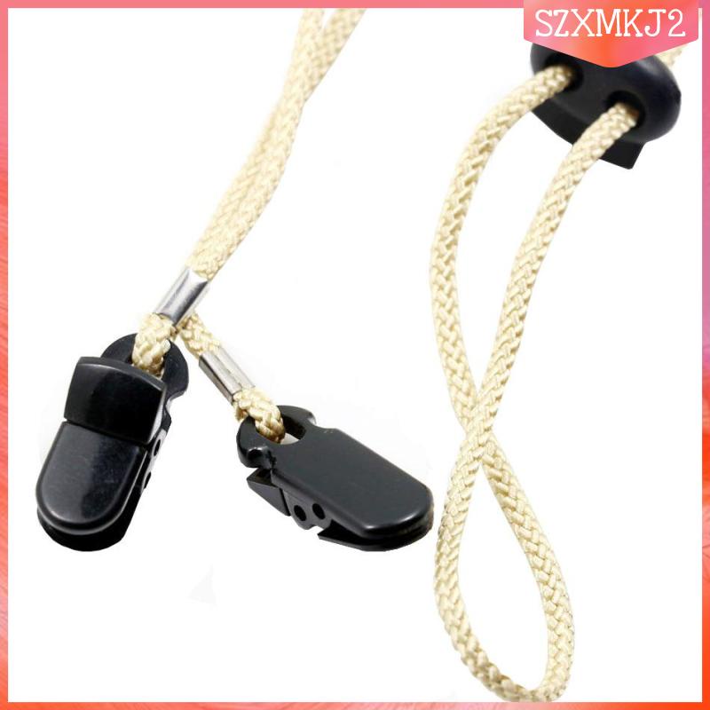 Dây Kẹp Mũ Lưỡi Trai / Khăn Choàng 65cm Có Thể Điều Chỉnh Kích Thước szxmkj2