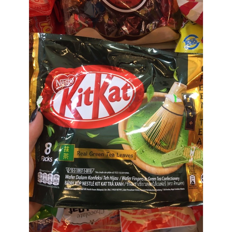 Kitkat Socola+KitKat Trà Xanh