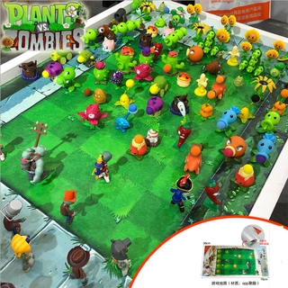 Tấm lót in hình trò chơi Plant vs Zombie chống thấm nước 38x76cm