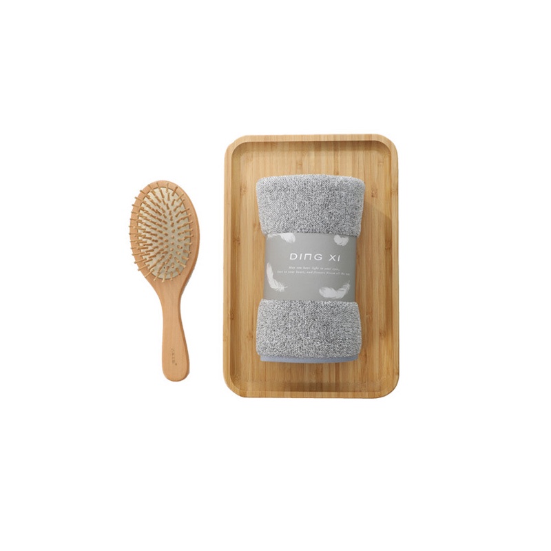 Khăn Mặt Sợi Than Tre Mềm Mại Dày Dặn Thấm Hút Tốt Phong Cách Nhật Bản