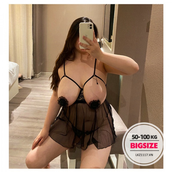 Đồ ngủ sexy gợi cảm ⚡️𝐁𝐈𝐆𝐒𝐈𝐙𝐄⚡️ Váy Đầm ngủ sexy gợi cảm xuyên thấu hở đáy quyến rũ quảng châu cao cấp | BigBuy360 - bigbuy360.vn