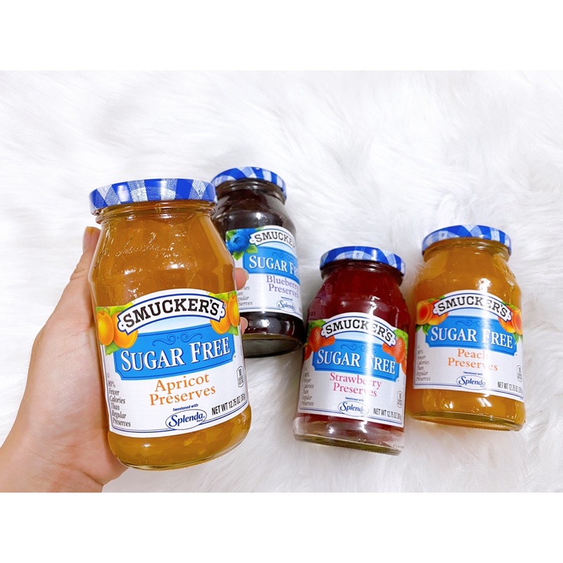 Mứt trái cây KHÔNG ĐƯỜNG SMUCKERS 361gram.
