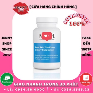 Viên Uống Giảm Mụn Pure Skin Clarifying Dietary Supplement 120 Viên