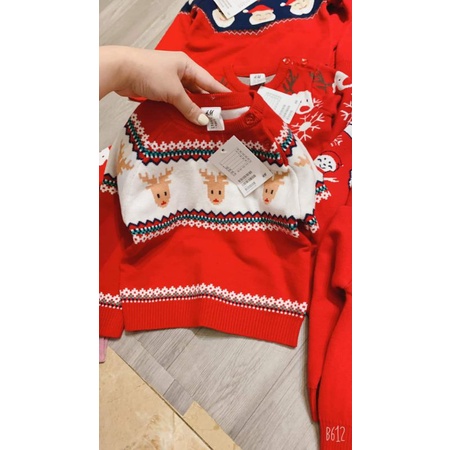Áo len Noel cho bé