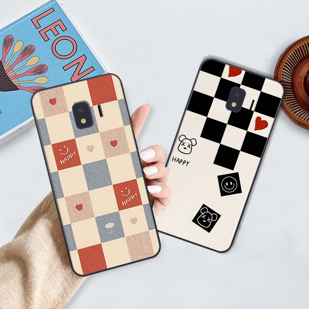 Ốp Samsung J2 Pro / J2 Core caro trái tim cá tính, thời trang siêu đẹp, siêu phong cách