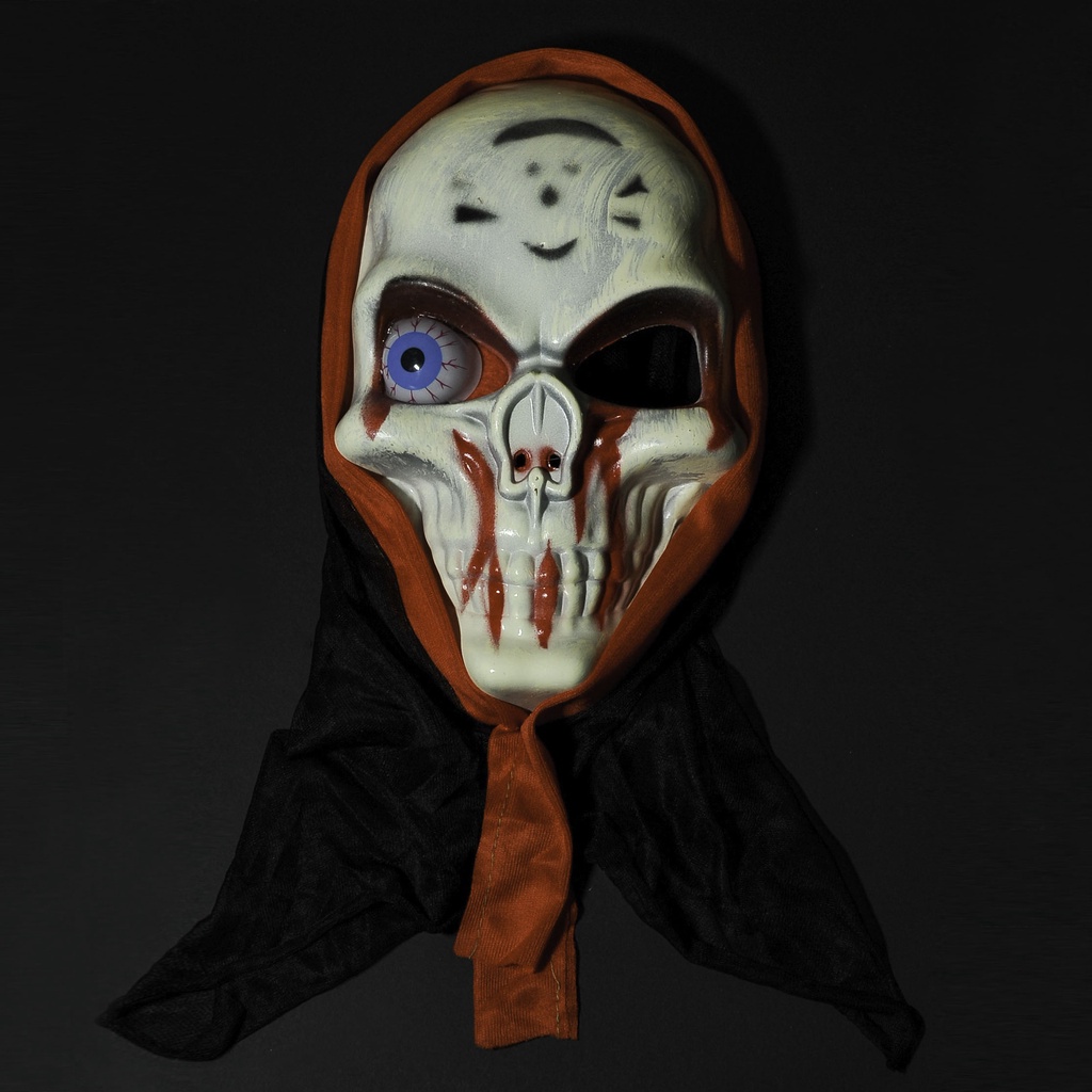 [Magpie] Mặt Nạ Hóa Trang Halloween Kinh Dị Vui Nhộn Kèm Tóc Giả Và Mặt Nạ Phát Sáng