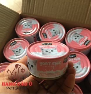 Pate lon Kitcat Goat Milk cho mèo