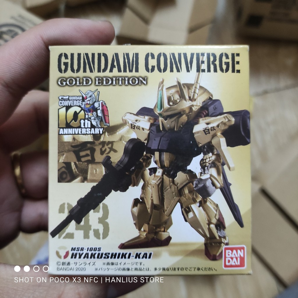 mô hình fw converge gundam hyaku shiki kai 243