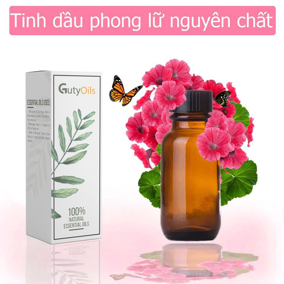 Tinh dầu phong lữ nguyên chất ( Geranium Essential Oil )