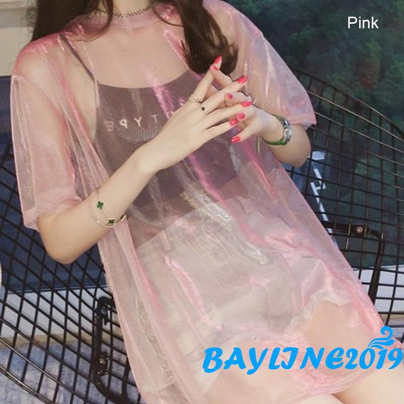 Bộ áo mặc ngoài xuyên thấu + áo 2 dây trẻ trung cá tính cho nữ | BigBuy360 - bigbuy360.vn
