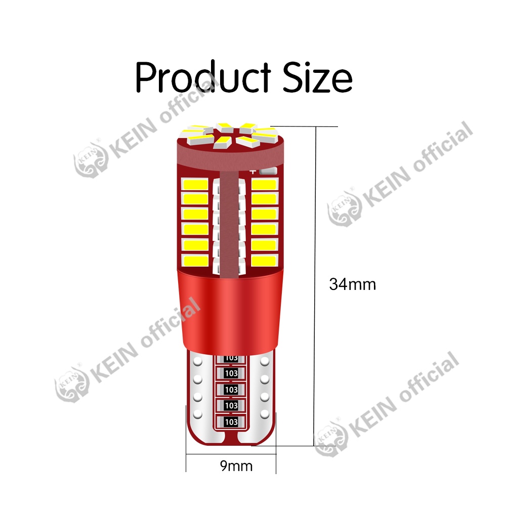 Đèn led 57SMD T10 W5W gắn biển số xe hơi 501168 đèn led 192 194 gắn biển số xe hơi nhiều màu tự chọn