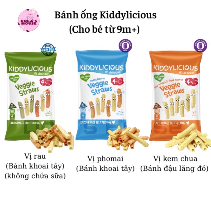 BÁNH KIDDYLICIOUS HÌNH ỐNG