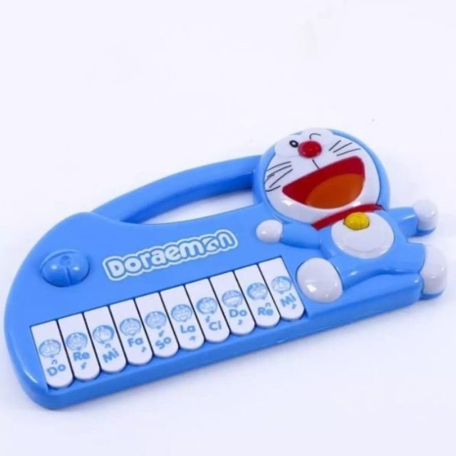 ✤✻Đồ Chơi Âm Nhạc Cho Bé 3 Chi Tiết Đàn Piano, Organ, Điện Thoại Hình Doraemon