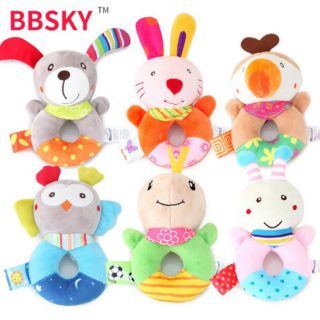 [Mã TOY1012 hoàn 10% xu đơn 99k] Xúc xắc bông tập cầm nắm BBSKY