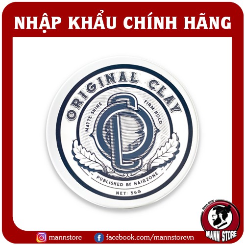 Sáp vuốt tóc Original Clay (Bản mới 2019)