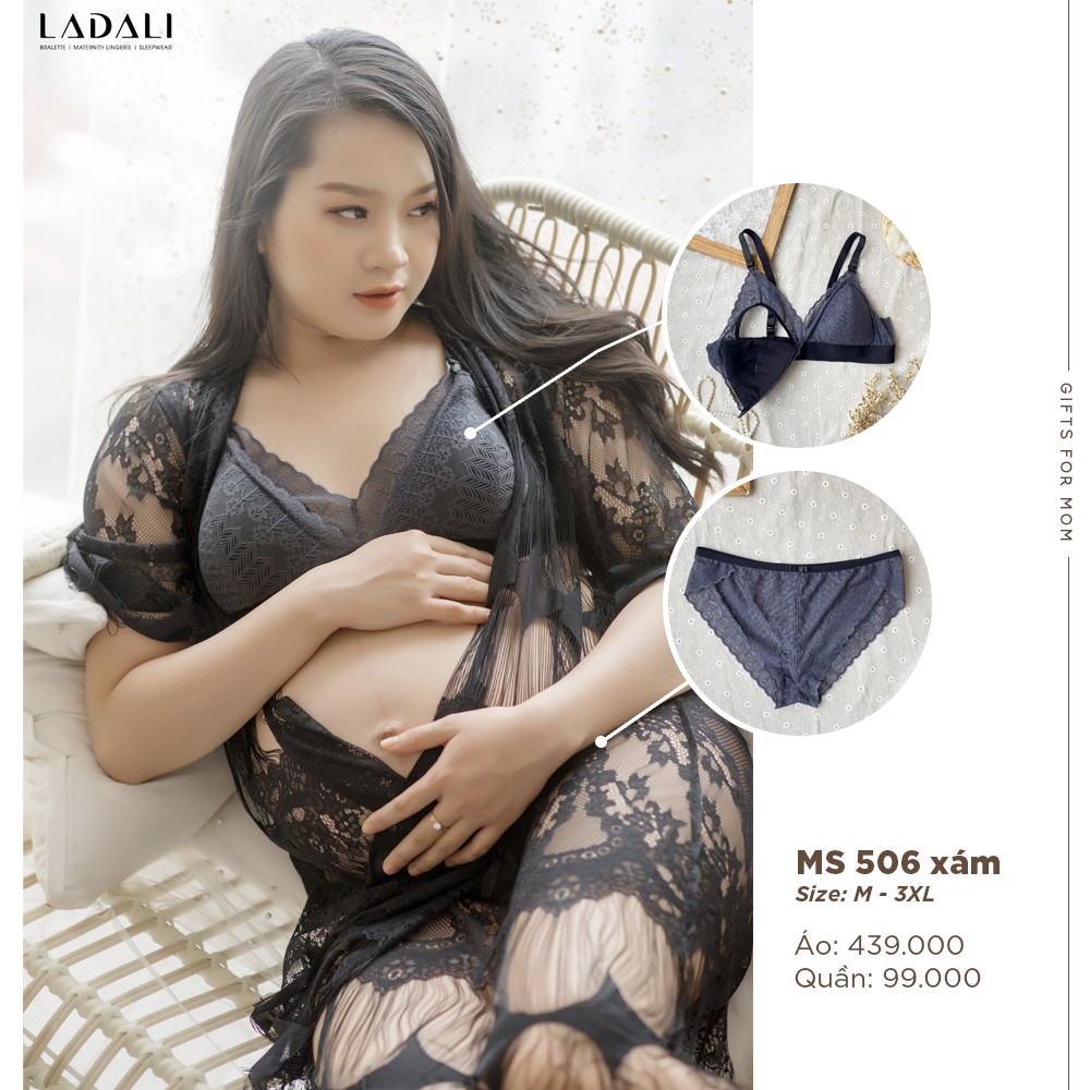 Bộ Đồ Lót Bà Bầu Cho Con Bú Sau Sinh Tiện Lợi Chống Chảy Xệ Ladali | BigBuy360 - bigbuy360.vn