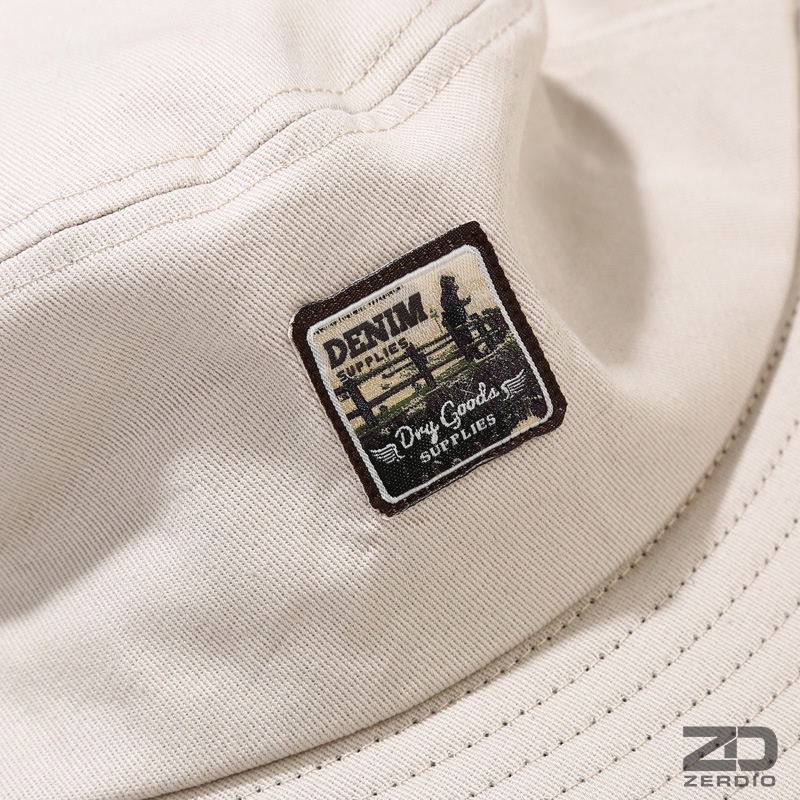 Mũ Bucket Nam Nữ, Nón Vành Tròn Tai Bèo DENIM Vải Cotton Cao Cấp