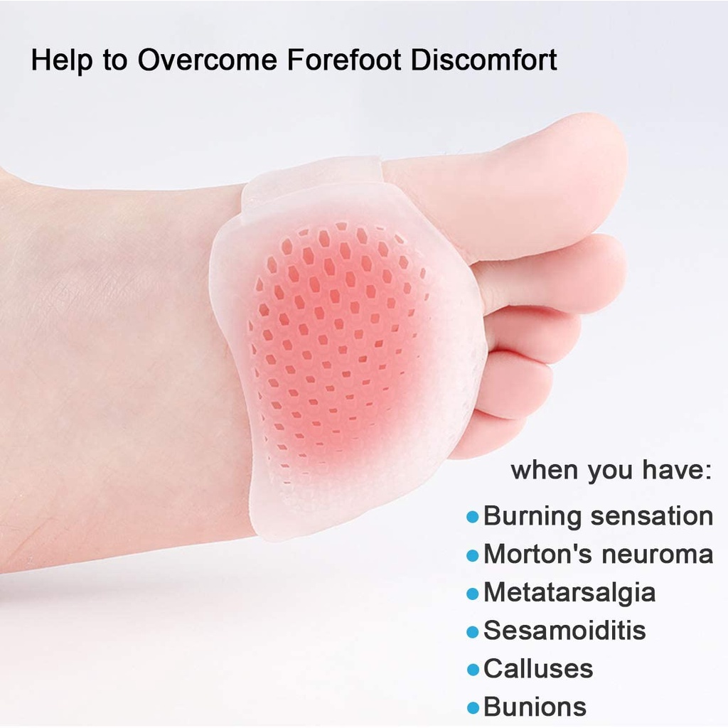 Miếng Silicone Lót Giày Cao Gót Chống Đau Tay