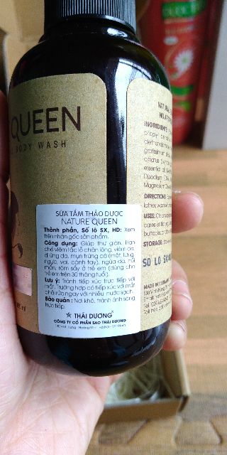 [QUÀ TẶNG] Sữa tắm thảo dược Nature Queen Sao Thái Dương 100ml/ 480ml | BigBuy360 - bigbuy360.vn