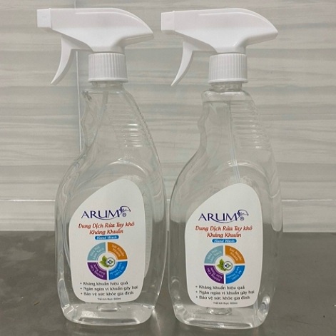 Nước rửa tay khán khuẩn arun 600ml LM0010