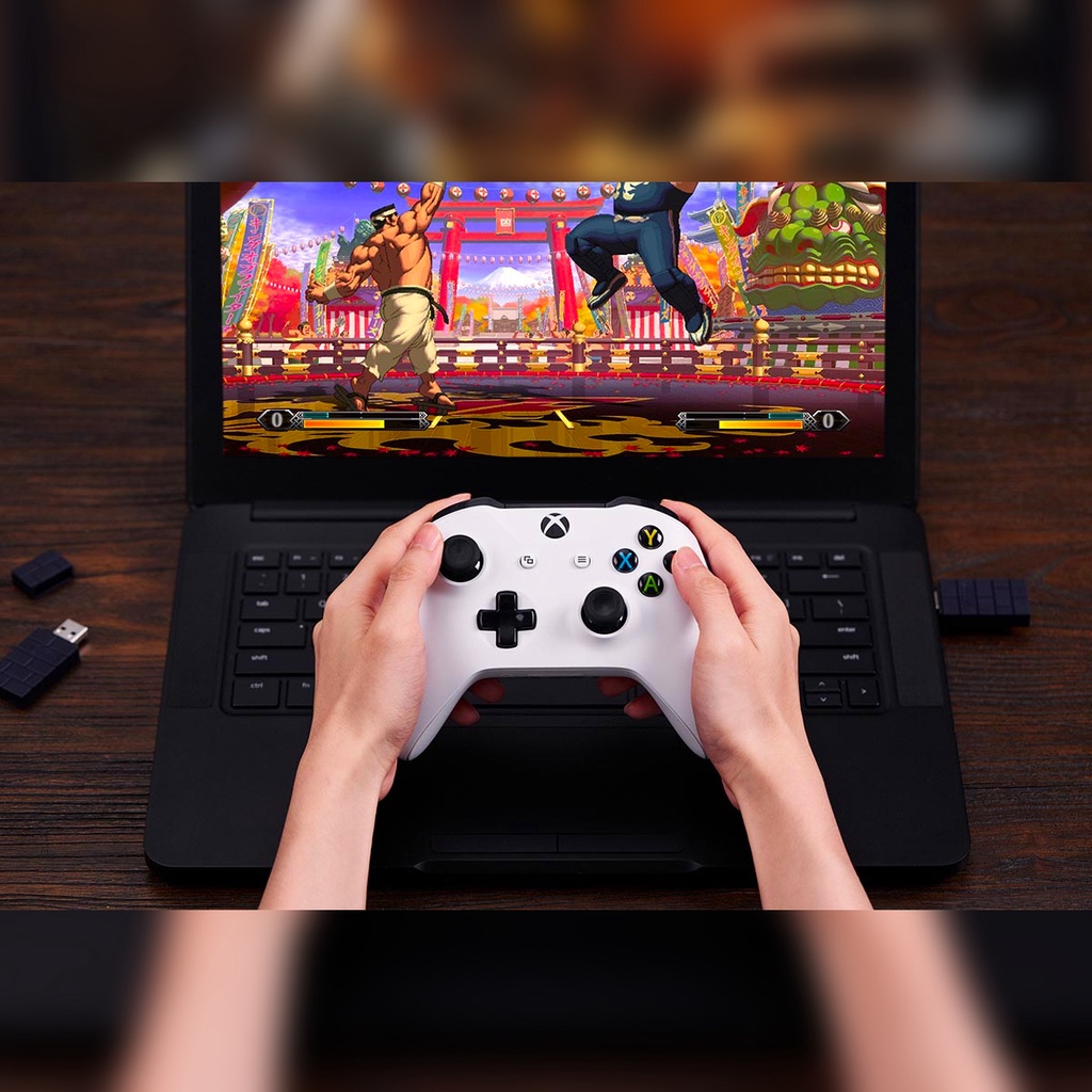 8BitDo USB Wireless Adapter 2 - Dùng cho Nintendo Switch, Windows, Mac, Xbox, PS4