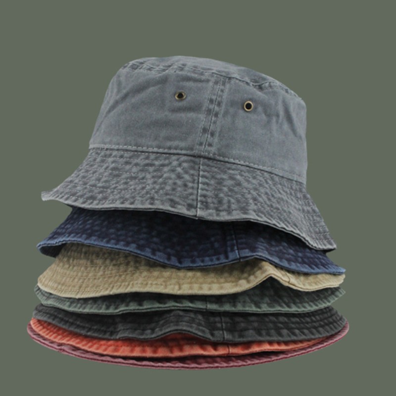Mũ tai bèo vải jean tiện dụng khi du lịch cho nam và nữ