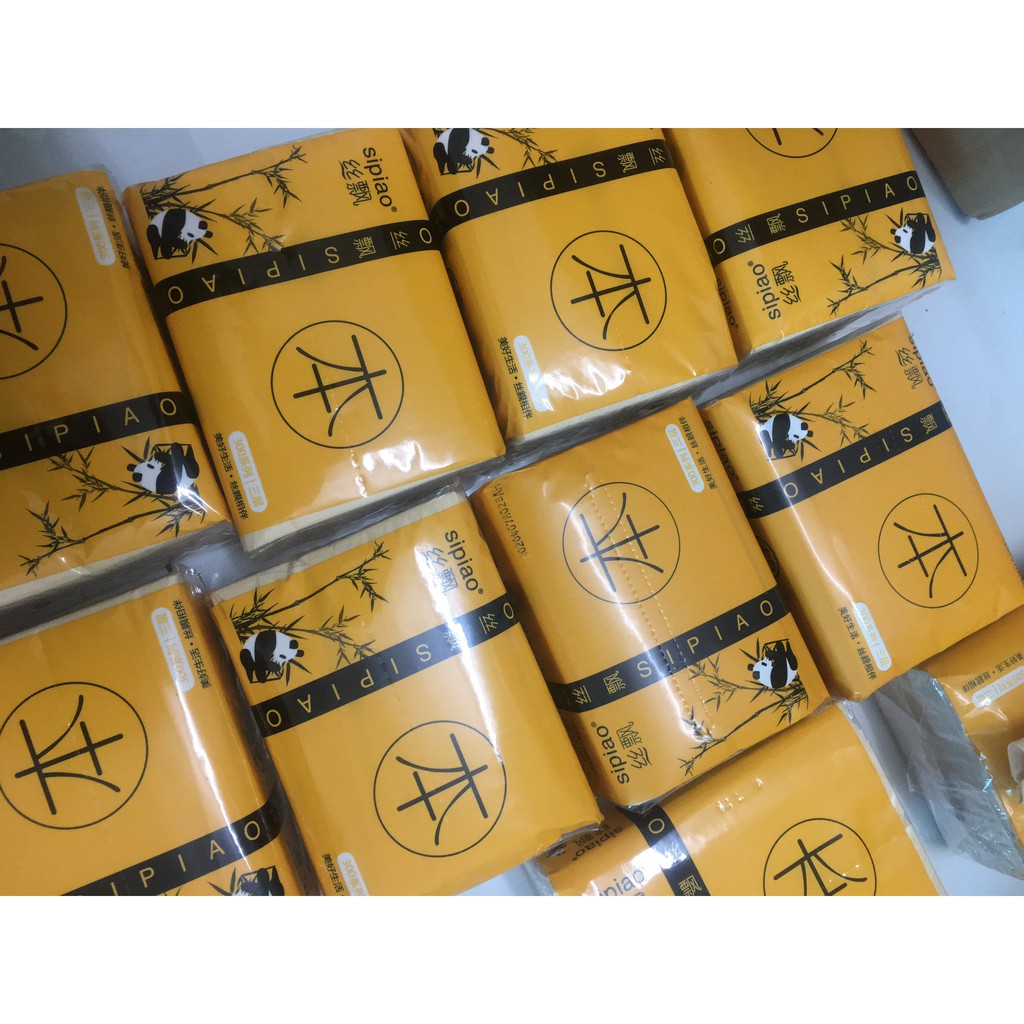 Giấy ăn gấu trúc siêu dai, siêu thích, siêu mềm mịn