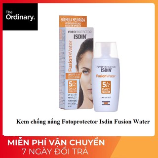 Kem chống nắng Fotoprotector Isdin Fusion Water