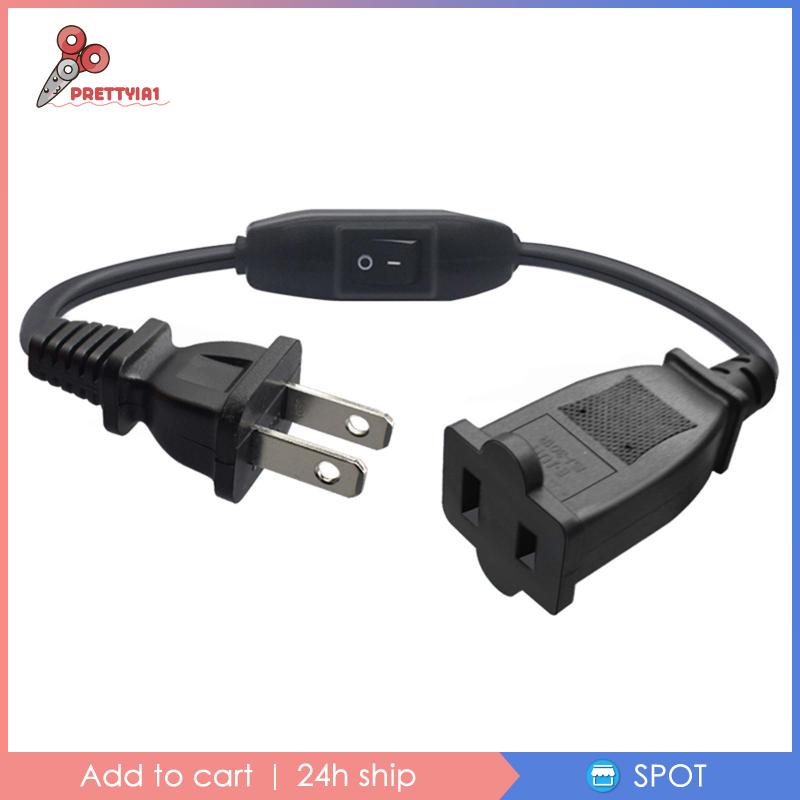 Dây Cáp Mở Rộng Phân Cực 2 Chiều / 2 Chiều Có Công Tắc Ngắn Cho Cục Sạc