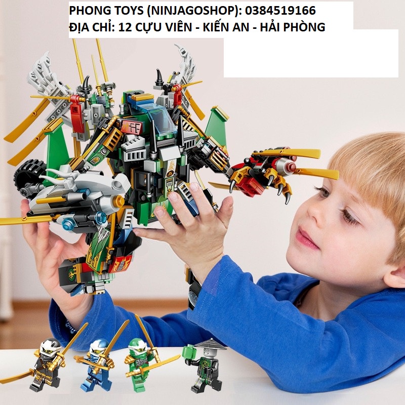 Lắp ráp Xếp hình Ninjago 8095 : Cỗ máy của ninja (Chọn mẫu)