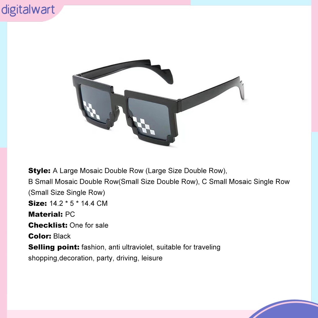 Kính Mát Thời Trang Kiểu Mosaic Cho Các Bữa Tiệc