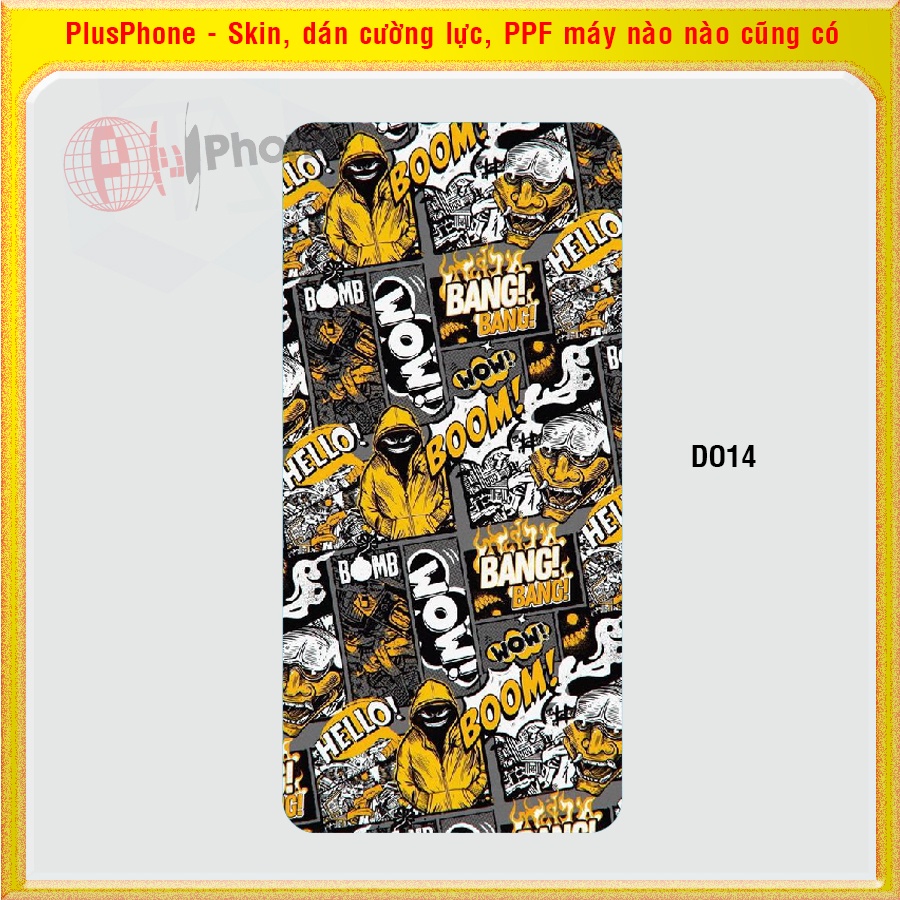 Dán Skin mặt sau cho Google Pixel 4, 4 XL , 4a, 4a 5G, Pixel 5, 5a 5G với nhiều mẫu hot, độc lạ