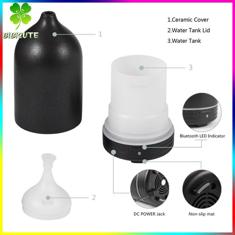 [Fast delivery]120 Ml Wirless Ultrasonic Smart Aroma SPA Diffuser Aromatherapy Humidifier 4.0