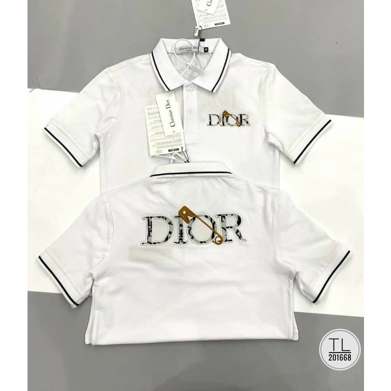 Áo thun nam DIORR có cổ tay ngắn vải co dan thấm hut mồ hôt tố hang vnxk mẫu mới nhất cao cấp