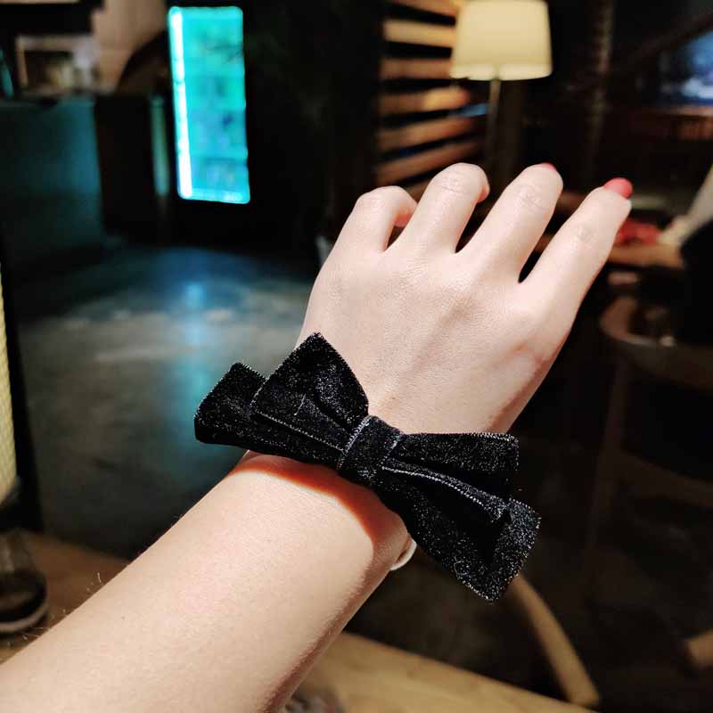 Dây Buộc Tóc Hình Nơ Xinh Xắn Dành Cho Nữ
