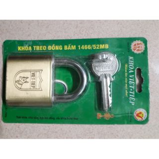 Khoá đồng bấm việt tiệp 1466/52MB chính hãng