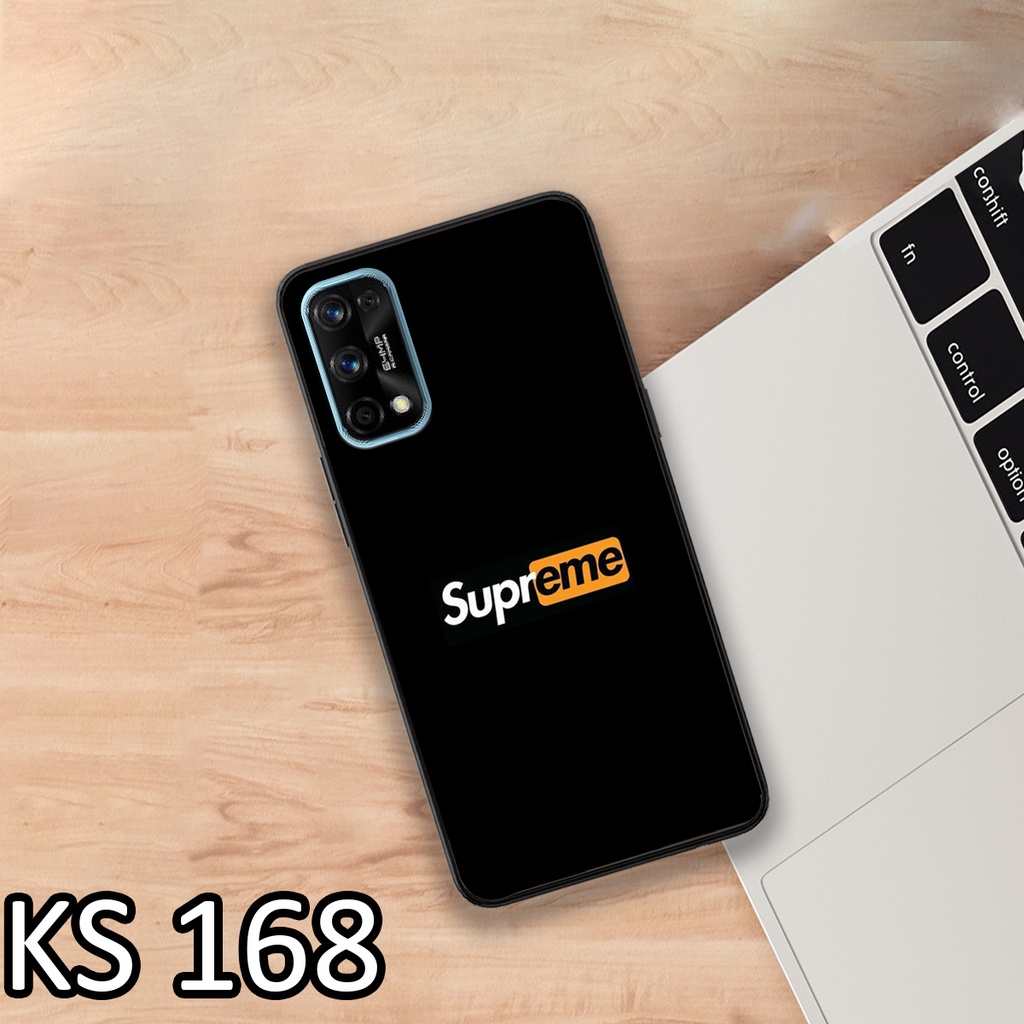 [Sale] Ốp lưng Realme 7/Realme 7i/Realme 7 Pro/Realme 8/Realme 8 Pro/Realme 9i in hình logo ŞUPŘĒMĚ cực sang trọng