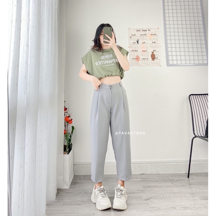 Quần baggy tây boom