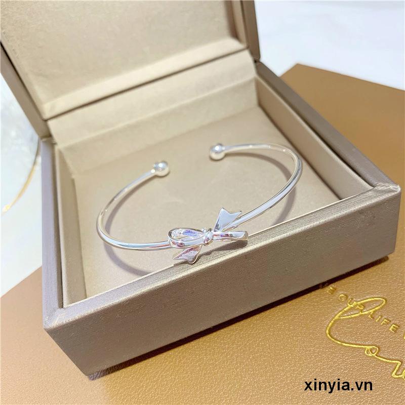 🌺Vòng Tay Đính Nơ Cảm Giác Nhẹ Cao Cấp Thiết Kế Sang Trọng Thời Trang Cho Nữ