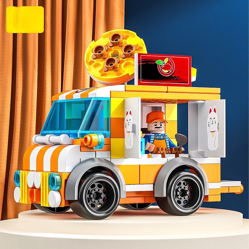 Lego Nano lắp ghép hình ô tô