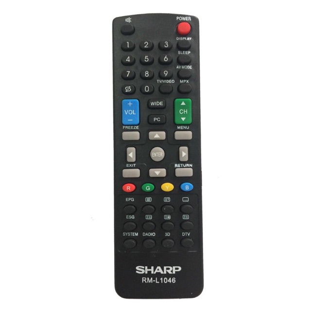 Remote điều khiển TIVI SHARP LCD / LED thường